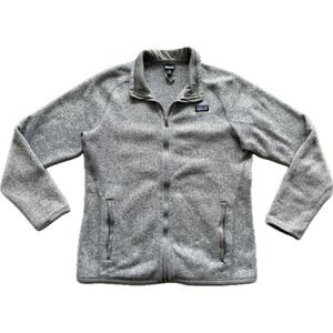 Patagonia Better Sweater Youth XXL 16-18 Brown Full Zip Fleece Jacket Boys Hike